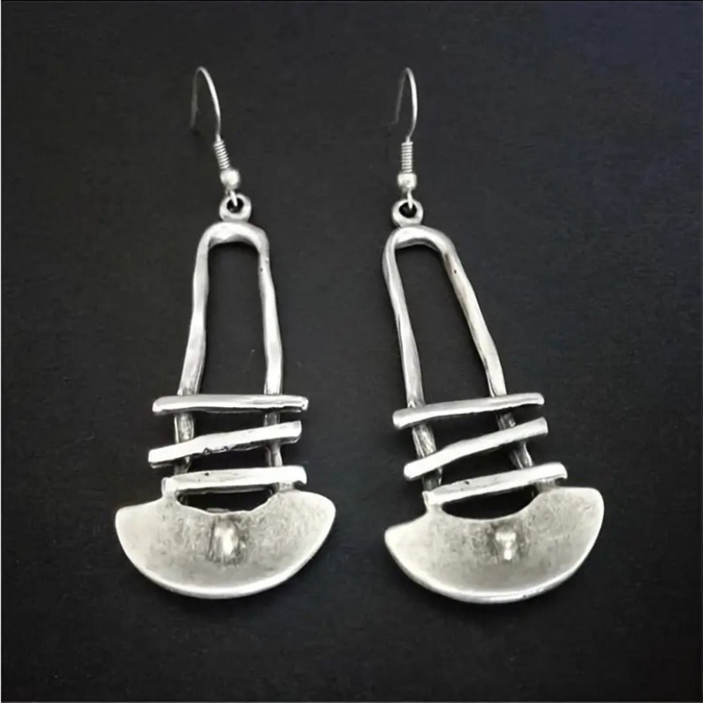 New Bohemian Ethnic Style Retro Geometric Earrings
